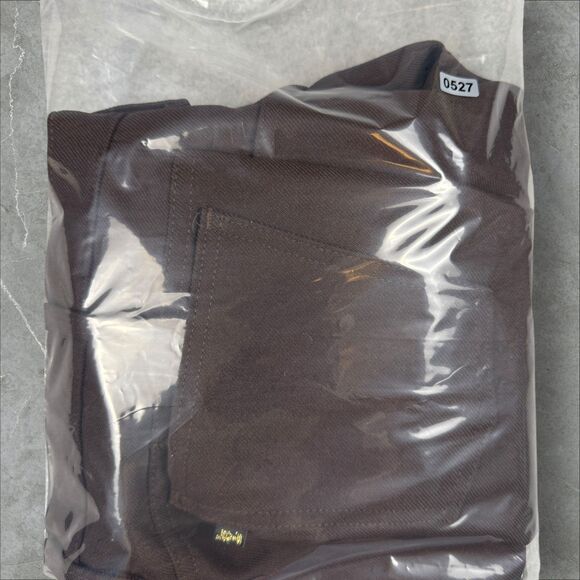 Vintage 80s Levis 698M Dark Brown Black and Gold Tab Pleated Dress Pants - 32x29 - Picture 9 of 9